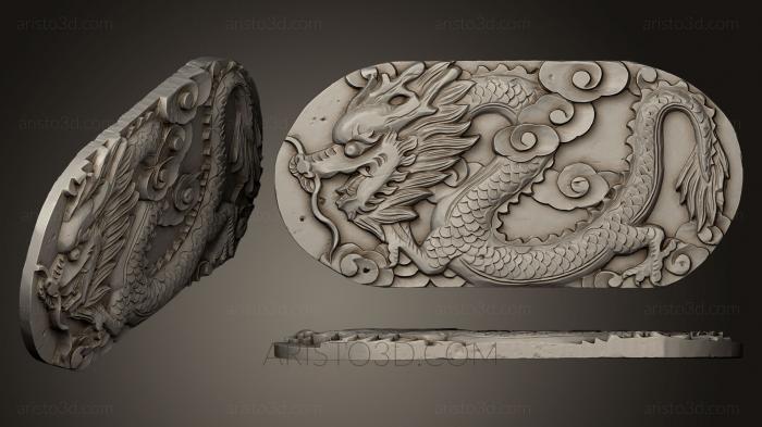 Figurines of griffins and dragons (STKG_0087) 3D model for CNC machine